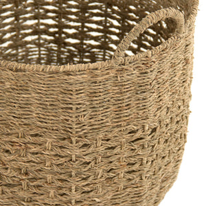 Woven Metal Basket Brown ZENGN-B24 L Zentique