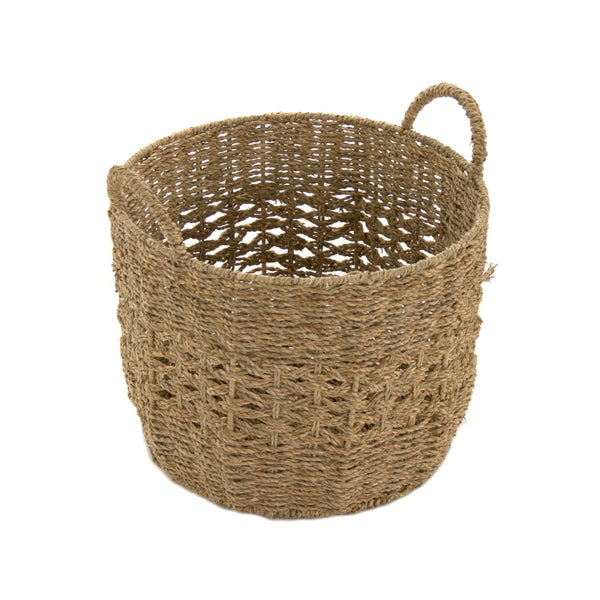 Woven Metal Basket Brown ZENGN-B24 M Zentique