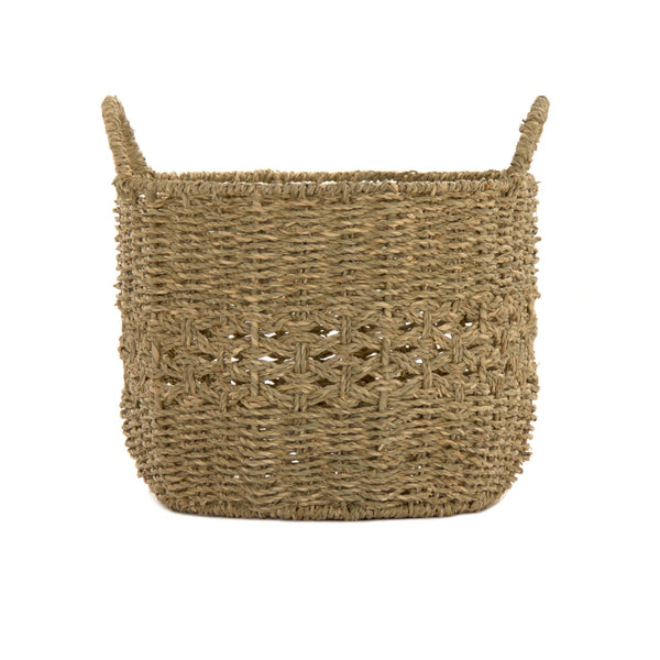 Woven Metal Basket Brown ZENGN-B24 S Zentique
