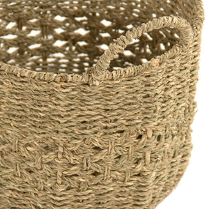 Woven Metal Basket Brown ZENGN-B24 S Zentique