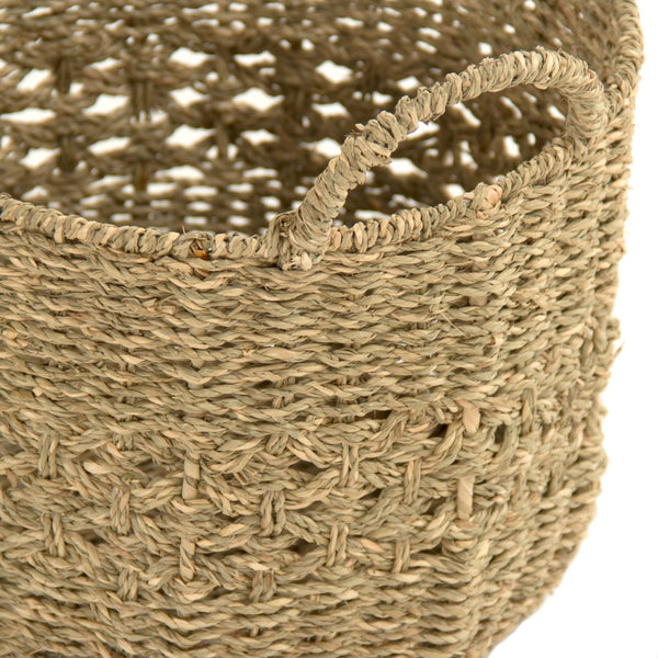 Woven Metal Basket Brown ZENGN-B24 S Zentique