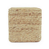 Woven Ottoman Light Brown ZENMK-CBP02 Zentique