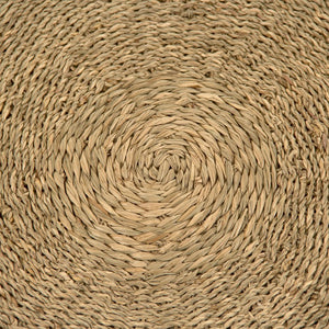 Zentique Round Seagrass Area Rug 48" Diameter - Handwoven Coastal Natural Fiber Rug, Durable, Eco-Friendly, Textured Boho Accent ZENMK-RR4
