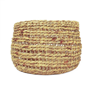 Woven Basket Large Brown ZENOS-B14 L Zentique