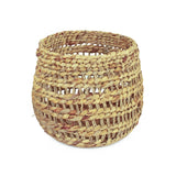 Woven Basket Medium Brown ZENOS-B14 M Zentique