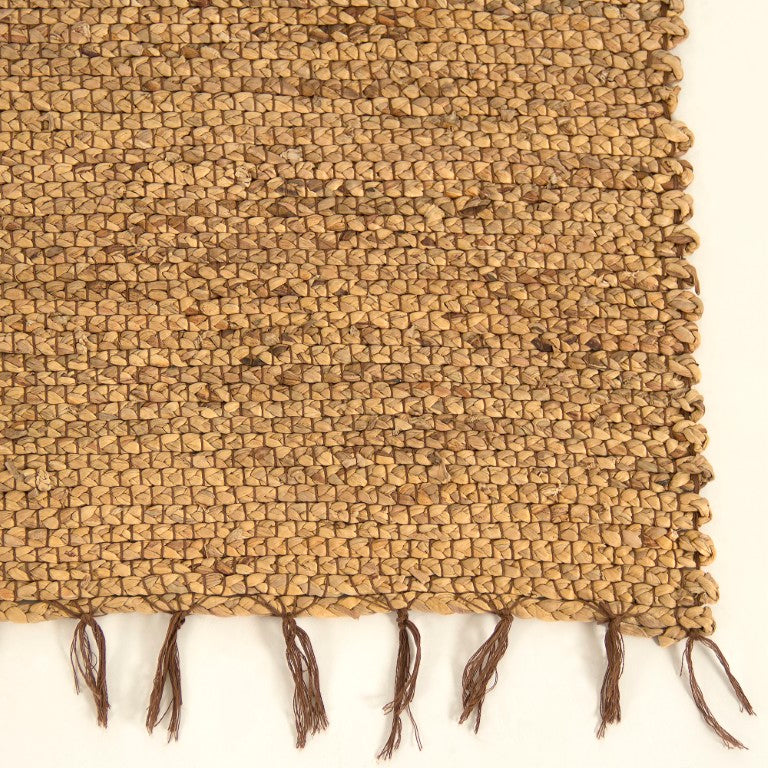 Zentique Area Rug Handwoven Water Hyacinth 69x47in – Eco-Friendly Flatweave, Neutral Rustic Charm for Home ZENPF-AR 9
