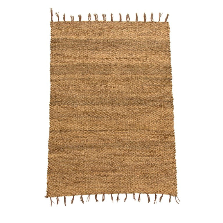 Zentique Area Rug Handwoven Water Hyacinth 69x47in – Eco-Friendly Flatweave, Neutral Rustic Charm for Home ZENPF-AR 9