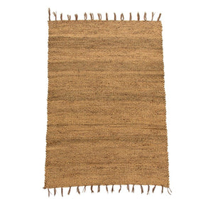 Zentique Area Rug Handwoven Water Hyacinth 69x47in – Eco-Friendly Flatweave, Neutral Rustic Charm for Home ZENPF-AR 9
