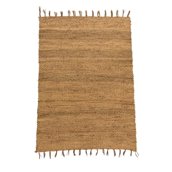 Zentique Area Rug Handwoven Water Hyacinth 69x47in – Eco-Friendly Flatweave, Neutral Rustic Charm for Home ZENPF-AR 9