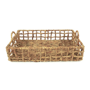 Woven Tray Large Brown ZENTS-B08 L Zentique