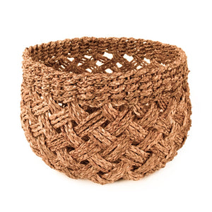Woven Basket Large Dark Brown ZENTS-B25 L Zentique