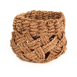 Woven Basket Small Dark Brown ZENTS-B25 S Zentique
