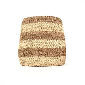 Woven Basket Large Beige/ Brown ZENWS-B03 L Zentique