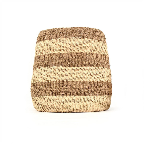 Woven Basket Large Beige/ Brown ZENWS-B03 L Zentique