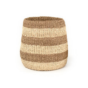 Woven Basket Large Beige/ Brown ZENWS-B03 L Zentique
