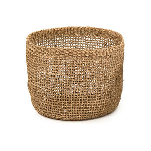 Zentique Woven Extra-Large Seagrass Basket for Blankets, Toys & Laundry — Handwoven Durable Natural Storage (96) ZENWS-B22 XL
