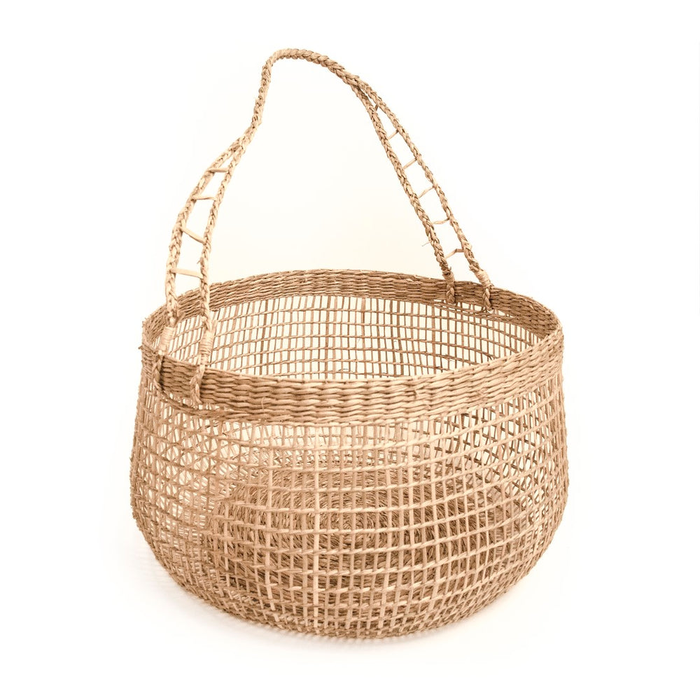 Woven Basket Small Brown ZENWS-B24 S Zentique