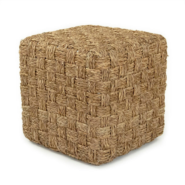 Woven Pouf Brown ZENWS-P01 M Zentique