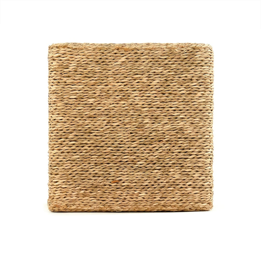 Woven Pouf Brown ZENWS-P03 Zentique