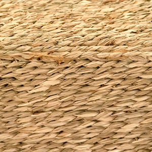 Woven Pouf Brown ZENWS-P03 Zentique