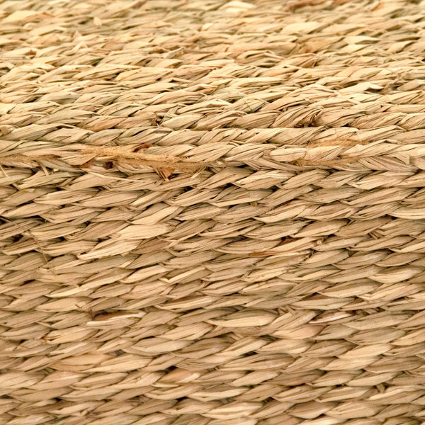 Woven Pouf Brown ZENWS-P03 Zentique