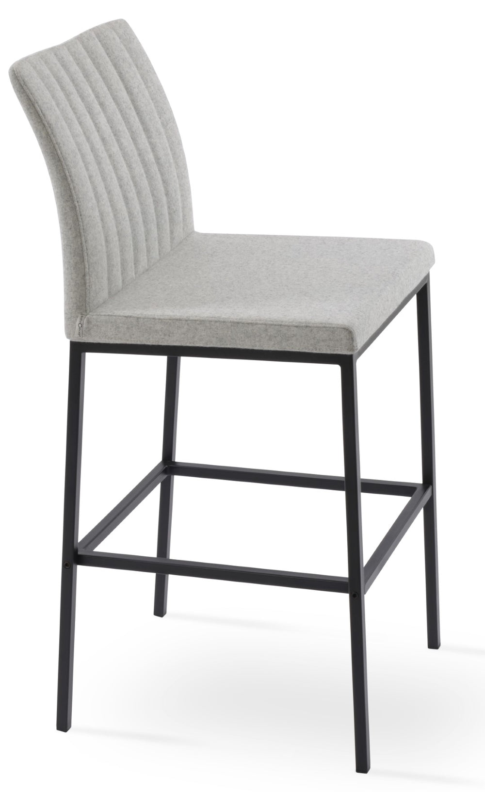 Soho Concept Zeyno Counter Chrome Barstools With Luxe Fabric Options & 10-year Warranty – Stylish & Durable! Chrome  Soho-concept-dining-chair-10319