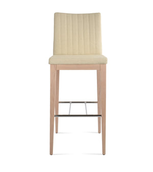 Soho Concept Zeyno Counter Barstools - Luxurious Boucle Fabric & Genuine Leather With 10-year Guarantee Options Ash,Natural,Beige  Soho-concept-dining-chair-07299
