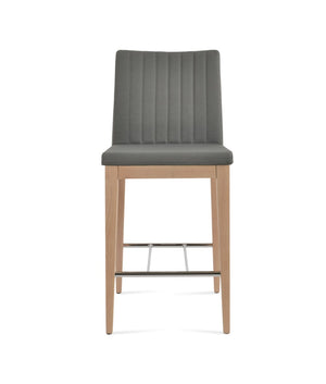 Soho Concept Zeyno Counter Barstools - Stylish Fabric Options, 10-year Guarantee, Elegant Finishes & Comfort Ash,Natural,Chrome,Grey  Soho-concept-dining-chair-07309