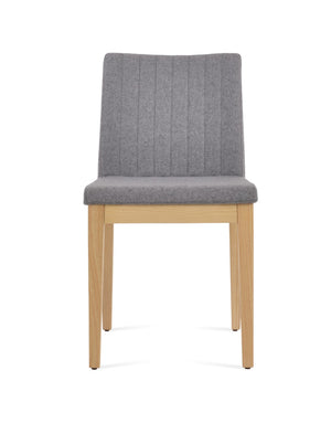 Soho Concept Zeyno Wood Dining Chair With Camira Blazer Wool Fabric – Elegant, Durable, 10-year Guarantee! Ash,Natural,Grey  Soho-concept-dining-chair-06406