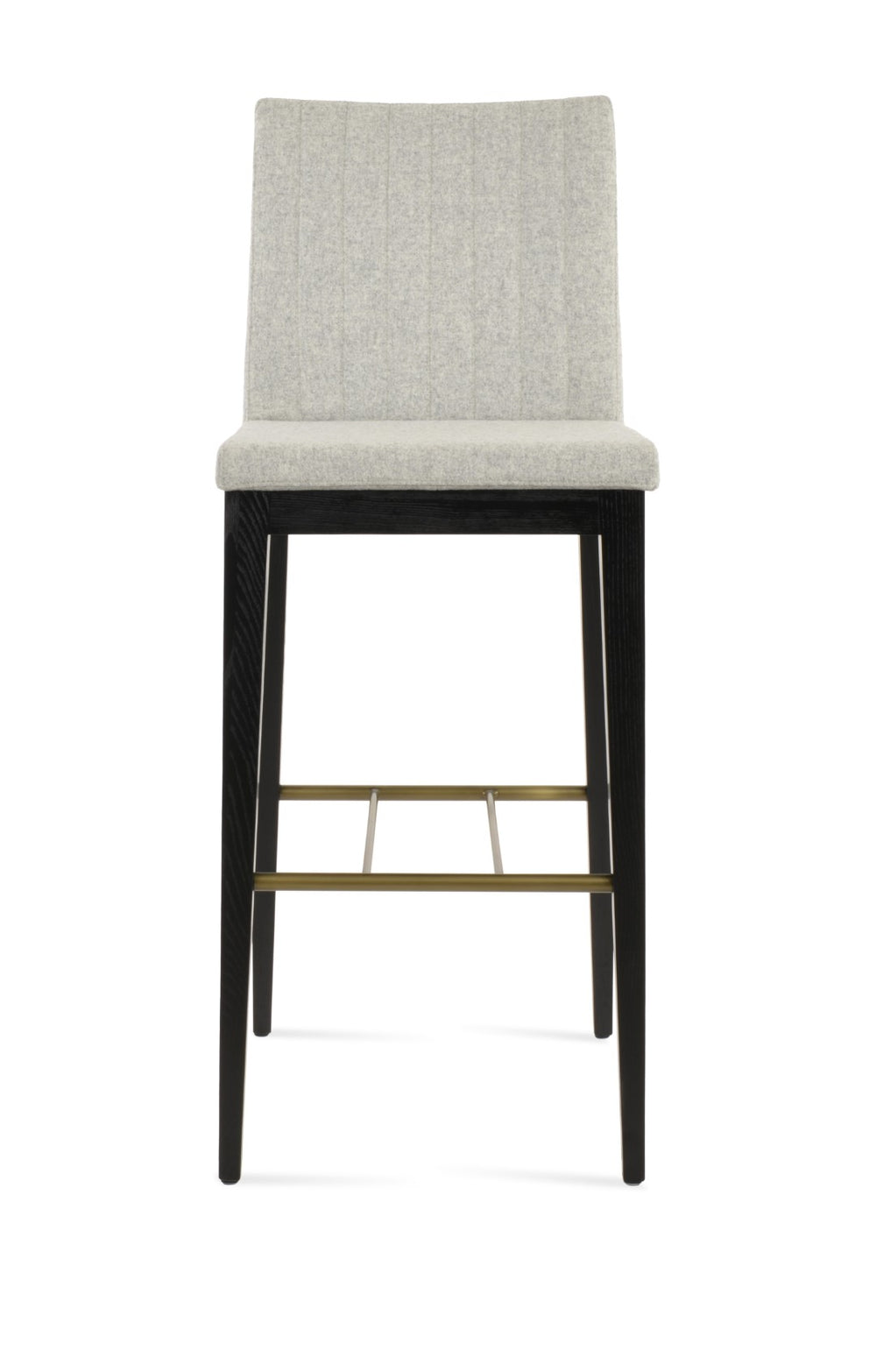 Soho Concept Zeyno Fino Barstools & Counterstools - Stylish Camira Blazer Wool Fabric With 10-year Guarantee Ash,Black,Brass,Silver  Soho-concept-dining-chair-10141