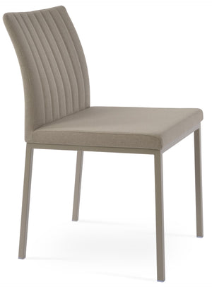Soho Concept Zeyno Metal Dining Chair In Soft Black Leatherette With 2-year Guarantee And Stylish Base Finishes Bone  Soho-concept-dining-chair-06467