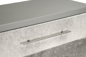 Zentique Charlot Recycled-Book Dresser — Compact 5-Drawer Sustainable Chest with Textured Finish, USA-Made ZF001