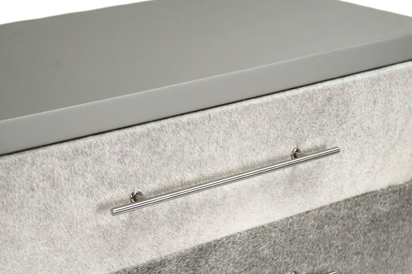 Zentique Charlot Recycled-Book Dresser — Compact 5-Drawer Sustainable Chest with Textured Finish, USA-Made ZF001