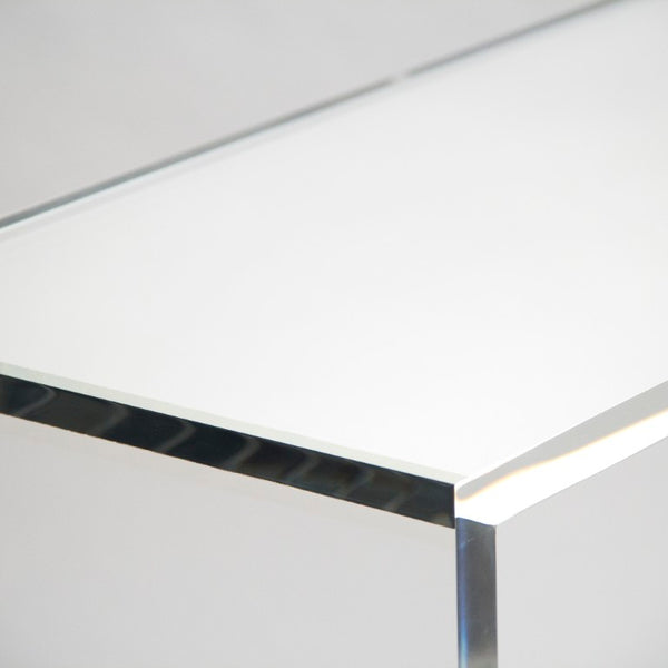 Zentique Cleon Acrylic Console Table — Crystal Clear Modern Entryway Console, Durable Scratch-Resistant USA Made (97 chars) ZF024