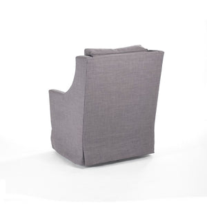 Zentique Carrie Solid Wood Accent Chair with High‑Density Cushioning, Timeless Craftsmanship, USA Made ZF031
