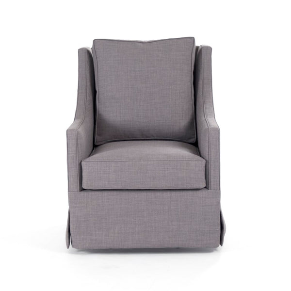 Zentique Carrie Solid Wood Accent Chair with High‑Density Cushioning, Timeless Craftsmanship, USA Made ZF031