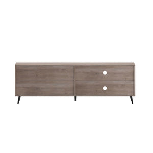 English Elm Nelson Mid Century Modern TV Stand for 60" TVs - Stylish Storage with Adjustable Shelf & Drawers Walnut 65" ZG-028-WAL-GG