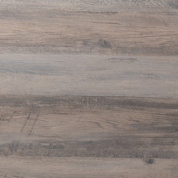 English Elm Wyatt Modern Farmhouse 2-Tier Console Table with Black Metal Accents for Entryway or Living Room Gray Wash ZG-038-GY-GG