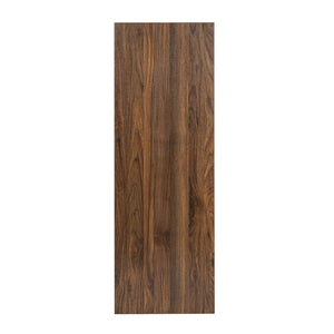 English Elm Wyatt Farmhouse Entryway Storage Bench with Lift-Top Seat and Open Shelf for Organized Living Spaces Walnut ZG-075-WAL-GG