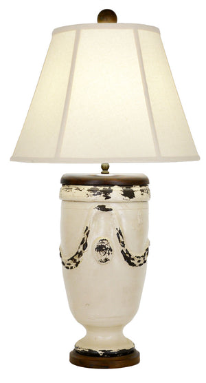 Zeugma Zg01 Taupe Pottery Lamp – Elegant And Modern Design For Stylish Home Lighting Solutions   Zg01 Taupe  With E/18 Lb Shade