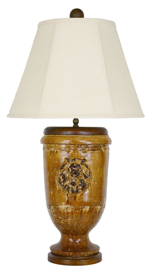 Zeugma Zg130 French Gold Decorative Wall Art - Stunning 10x32 Inch Design To Elevate Your Home Decor!   Zg130 French Gold  With E/18 Lb Shade