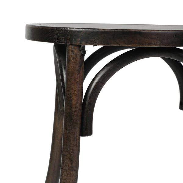 English Elm Betsy Solid Wood Stackable Dining Chair - Timeless Design for Commercial Spaces and Home Use Early American Wood ZH-8003A-EAW-GG