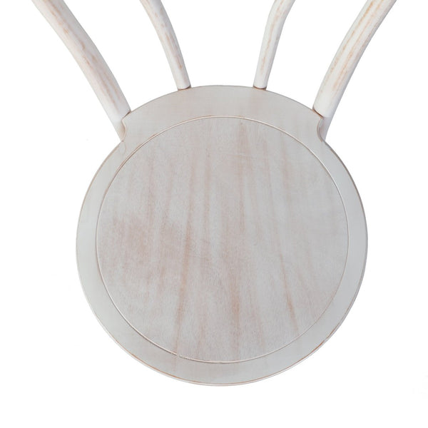 English Elm Betsy Solid Wood Stackable Dining Chair - Timeless Design for Commercial Spaces and Home Use White Wash ZH-8003A-WHTWSH-GG