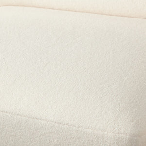 Diamond Sofa Zia Modular Sofa Set In Ivory Sherpa - Chic 3pc Design For Stylish Living Room Arrangements Ivory Fabric Zia2sc1aciv