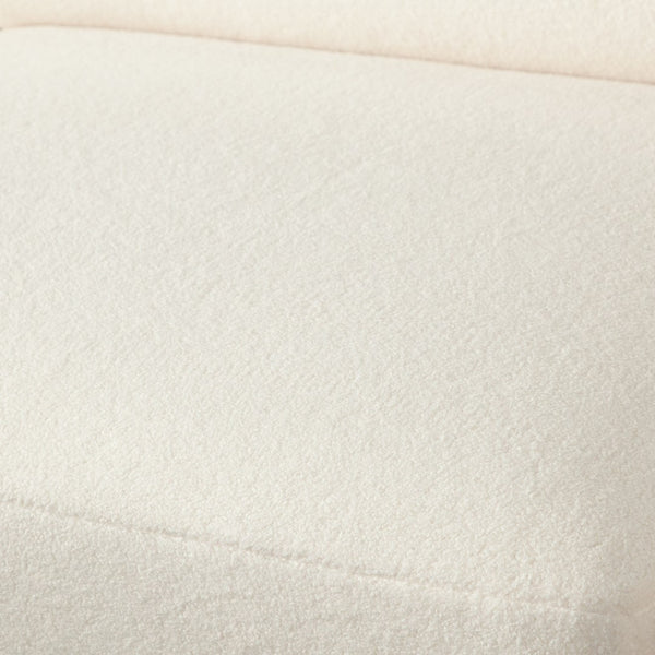 Diamond Sofa Zia Modular Sofa Set In Ivory Sherpa - Chic 3pc Design For Stylish Living Room Arrangements Ivory Fabric Zia2sc1aciv