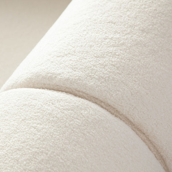 Diamond Sofa Zia Modular Sofa Set In Ivory Sherpa - Chic 3pc Design For Stylish Living Room Arrangements Ivory Fabric Zia2sc1aciv