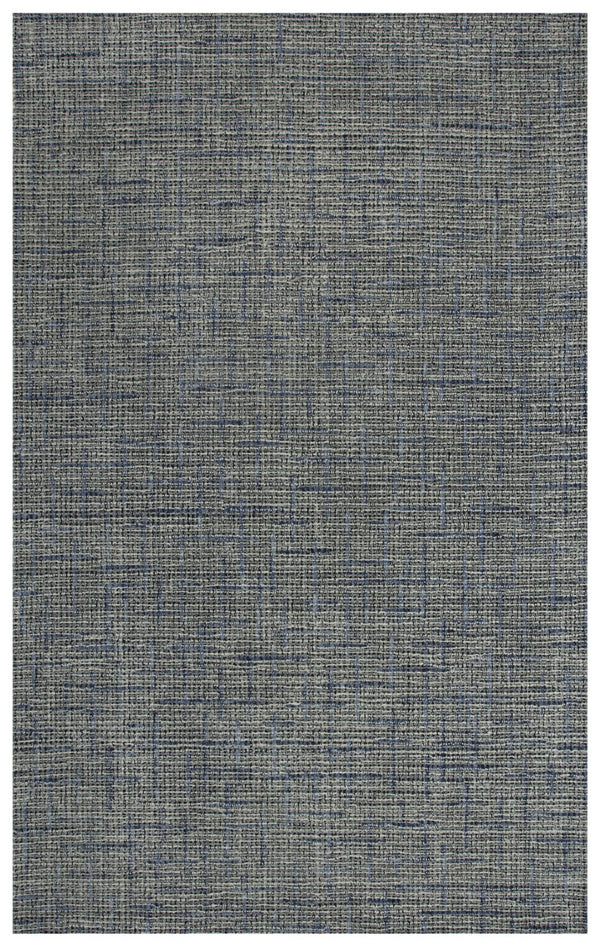 Alora Decor Zion Hand-Tufted Wool Rug With Blue Mosaic Accents — Soft, Durable Casual-Modern Focal Point 5' x 7'6" ZIOZIO10200090576