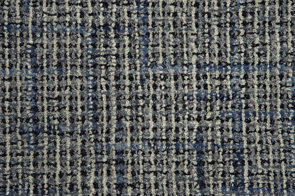 Alora Decor Zion Hand-Tufted Wool Rug With Blue Mosaic Accents — Soft, Durable Casual-Modern Focal Point 5' x 7'6" ZIOZIO10200090576