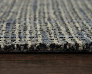 Alora Decor Zion Hand-Tufted Wool Rug With Blue Mosaic Accents — Soft, Durable Casual-Modern Focal Point 5' x 7'6" ZIOZIO10200090576