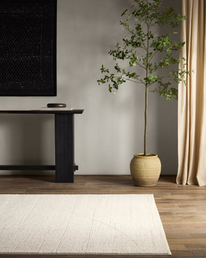 Jaipur Living Ziyad Lioum Ziy02 Powerloomed Machinemade 55% Polyester 45% Polypropylene Contemporary Stripes Indoor Rug Ivory, Gray 55% Polyester 45% Polypropylene Rug160757